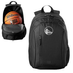 Plecak NBA Team Backpack Wilson - Golden State Warriors - WZ6015004. Czarne plecaki męskie Wilson, bez wzorów. Za 149.99 zł.