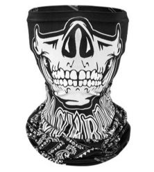 Czapka wielofunkcyjna ROCKBROS Czaszka - Czarna. Czarne czapki damskie ROCKBROS, na jesień, bez wzorów, z materiału, eleganckie. Za 59.60 zł.