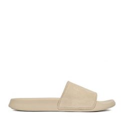Klapki Reebok. Białe klapki męskie Reebok, bez wzorów, bez zapięcia. Za 99.99 zł.