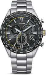 Zegarek Citizen Męski Zegarek CB5947-80E Czarny sportowy synchronizator. Czarne zegarki męskie CITIZEN, bez wzorów. Za 2,613.99 zł.
