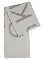 Calvin Klein szalik z dzianiny z zawartością kaszmiru Kobiety Wełna szary, ONE SIZE. Szare szaliki damskie Calvin Klein, bez wzorów, z dzianiny. Za 299.95 zł.