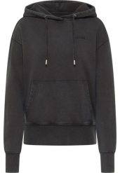 Damska bluza z kapturem MUSTANG Margo Jet Black 1015471 4188. Czarne bluzy damskie Mustang, xs, bez wzorów, bez ramiączek, z kapturem. Za 189.99 zł.