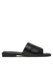 Lasocki Klapki RST-KM215-01 Czarny. Czarne klapki damskie Lasocki, bez wzorów, ze skóry, bez obcasa, bez zapięcia. Za 139.99 zł.