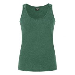 Damski tank top Protest Impulses. Zielone topy damskie Protest, bez wzorów, bez kołnierzyka, bez ramiączek. Za 217.00 zł.