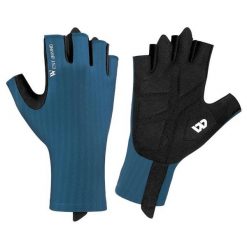Rękawiczki antypoślizgowe unisex oddychające półpalcowe. Niebieskie rękawiczki męskie WEST BIKING, bez wzorów, z gumy. Za 95.60 zł.