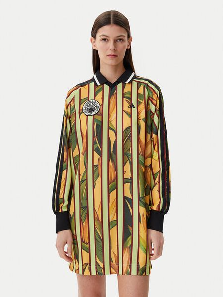 Adidas Sukienka codzienna FARM Premium JD6284 Kolorowy Loose Fit. Sukienki damskie Adidas, na co dzień, xs, bez wzorów, z syntetyku, bez kołnierzyka, bez ramiączek, proste. Za 289.99 zł.