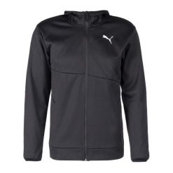 Bluza treningowa męska PUMA Train All Day Pwr Fleece. Czarne bluzy męskie Puma, m, bez wzorów, sportowe, bez ramiączek, bez kaptura. Za 129.99 zł.
