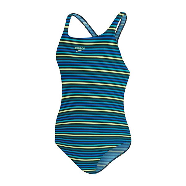 Strój Kąpielowy Speedo Printed Medalist – Granatowo-zielony – Rozmiar 30. Niebieskie stroje kąpielowe damskie Speedo, xs, bez wzorów. Za 828.54 zł.