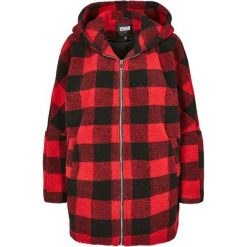 Parka damska w dużych rozmiarach Urban Classic hooded check. Czarne parki damskie Urban Classics, bez wzorów, bez kaptura. Za 463.80 zł.
