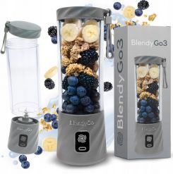 Blender kielichowy BlendyGo Bezprzewodowy Blender kielichowy BlendyGo 3 0,55l Szary. Szare blendery BlendyGo. Za 569.80 zł.