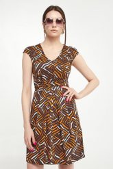 Sukienka mini Vicino WEEKEND MAX MARA. Sukienki damskie Weekend Max Mara, m, bez wzorów, bez kołnierzyka, bez ramiączek, mini. W wyprzedaży za 696.75 zł.