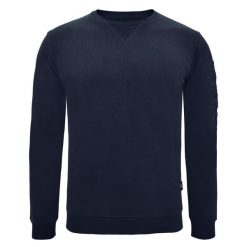 Bluza z bawełny Guros Play. Niebieskie bluzy męskie ELPLAYER, bez wzorów, z bawełny, sportowe, bez ramiączek, bez kaptura. W wyprzedaży za 91.00 zł.