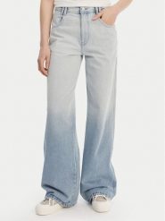 Roxy Jeansy W126-RXLTR-1002-22D Niebieski Regular Fit. Niebieskie jeansy damskie Roxy, bez wzorów, z jeansu. Za 199.99 zł.