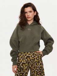 Alpha Industries Bluza 148041 Zielony Regular Fit. Zielone bluzy damskie Alpha Industries, l, bez wzorów, z syntetyku, bez ramiączek, bez kaptura. Za 279.99 zł.
