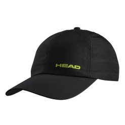Czapka sportowa z daszkiem Head Light Function Cap. Czarne czapki damskie Head, na jesień, bez wzorów, sportowe. Za 85.00 zł.