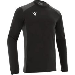 Bluza Macron Tobol. Czarne bluzy damskie Macron, bez wzorów, sportowe, bez ramiączek, bez kaptura. Za 251.30 zł.