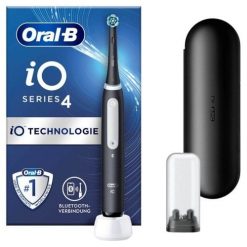Braun Oral-B szczoteczka elektryczna iO 4 BLACK. Czarne szczoteczki elektryczne Oral-B. Za 343.99 zł.