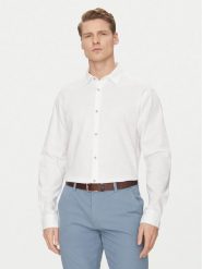 Jack & Jones Koszula Pierre 12270085 Biały Relaxed Fit. Białe koszule męskie Jack & Jones, m, bez wzorów, z bawełny, bez kołnierzyka, bez ramiączek. Za 79.99 zł.