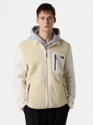 The North Face Polar Yumiori NF0A883R Beżowy Regular Fit. Brązowe bluzy sportowe męskie The North Face, m, bez wzorów, z polaru, bez kaptura. Za 379.99 zł.