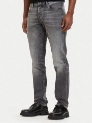 G-Star Raw Jeansy 3301 51003-C293-B466 Szary Regular Fit. Szare jeansy męskie G-Star Raw, z bawełny, retro. Za 469.99 zł.