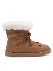 Jenny Fairy Śniegowce WSL19150-20 Brązowy. Brązowe śniegowce damskie Jenny Fairy, z materiału, bez zapięcia. Za 119.99 zł.