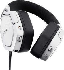 TRUST Herní sluchátka GXT 493W Carus, Bluetooth, 2.4GHz, bílá. Słuchawki bezprzewodowe TRUST. Za 258.94 zł.