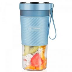 Przenośny blender do smoothie niebieski. Niebieskie blendery Grossag. W wyprzedaży za 260.00 zł.
