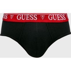 Guess Jeans - Slipy. Białe slipki męskie Guess Jeans, l, bez wzorów, z bawełny. W wyprzedaży za 59.90 zł.