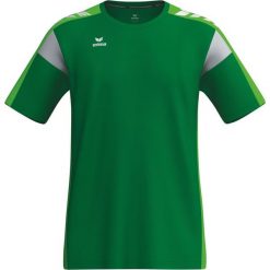 Koszulka Erima Celebrate 125 Function Green Junior. Zielone bluzki damskie Erima, bez wzorów, z materiału, sportowe, bez kołnierzyka, bez ramiączek. Za 253.99 zł.