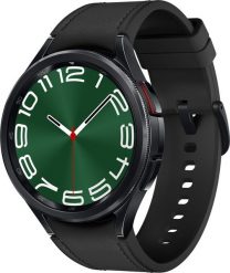 Smartwatch Samsung Galaxy Watch 6 Classic Stainless Steel 47mm LTE Czarny (SM-R965FZKAEUE). Czarne zegarki smartwatch SAMSUNG, bez wzorów. Za 1,083.15 zł.