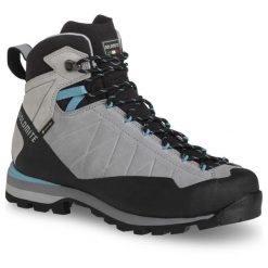 Buty trekkingowe damskie Dolomite Crodarossa High GTX 2.0. Niebieskie obuwie trekkingowe damskie Dolomite, bez zapięcia. W wyprzedaży za 500.00 zł.