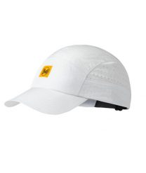 Czapka z daszkiem BUFF SPEED CAP LOGO. Białe czapki damskie Buff, na lato, bez wzorów, z materiału, wakacyjne. Za 137.10 zł.