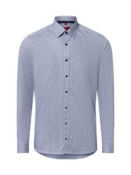 Finshley & Harding Koszula Mężczyźni Slim Fit Bawełna niebieski, 42. Niebieskie koszule męskie Finshley & Harding, m, bez wzorów, z bawełny, biznesowe, bez kołnierzyka, bez ramiączek. Za 159.95 zł.