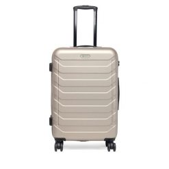 Walizka średnia GINO ROSSI. Żółte walizki damskie Gino Rossi, bez wzorów, średnie. Za 279.99 zł.