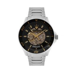 Zegarek Maserati. Szare zegarki męskie maserati, bez wzorów, srebrne. Za 1,269.00 zł.