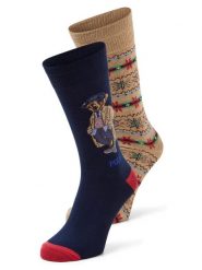 Polo Ralph Lauren Skarpety w zestawie po 2 sztuki Mężczyźni wielokolorowy|niebieski, ONE SIZE. Niebieskie skarpety męskie Polo Ralph Lauren, bez wzorów. Za 169.95 zł.