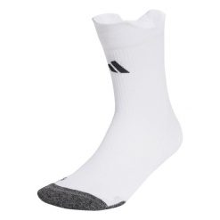 Skarpetki do połowy łydki adidas adidas Football Cushioned Performance Crew Sock. Białe skarpety męskie Adidas, bez wzorów, z bawełny. Za 74.55 zł.