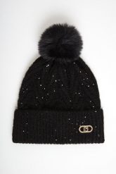 Czapka damska z wełną LIU JO. Czapki damskie Liu Jo, bez wzorów, z wełny. Za 249.00 zł.