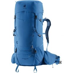 DEUTER Plecak trekkingowy Aircontact Core 60+10 baltic-nightblue. Niebieskie plecaki męskie Deuter, bez wzorów, sportowe. Za 1,226.20 zł.
