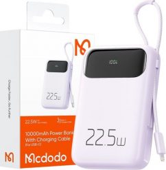 Powerbank Mcdodo Power Bank Mcdodo MC-3255 10000mAh, 22.5W, do Light (fiolet). Powerbanki Mcdodo. Za 86.65 zł.