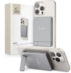 TECH-PROTECT PB14 LIFEMAG MAGSAFE POWER BANK 5000MAH SPACE GREY. Szare powerbanki TECH-PROTECT. Za 109.30 zł.