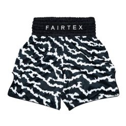 Spodenki bokserskie Fairtex Boxing Trunks BT2004 "Crack". Czarne szorty damskie FAIRTEX, bez wzorów, sportowe. Za 249.99 zł.