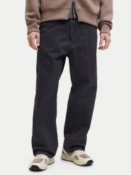Jack & Jones Spodnie materiałowe Alex 12288528 Czarny Baggy Fit. Czarne spodnie materiałowe męskie Jack & Jones, bez wzorów, z bawełny. Za 179.99 zł.