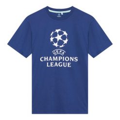Koszulka UEFA Champions League. Białe bluzki damskie CHAMPIONS LEAGUE, xl, bez wzorów, z bawełny, sportowe, bez kołnierzyka, bez ramiączek. Za 139.99 zł.