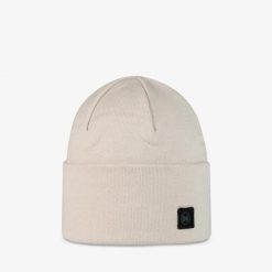 Czapka zimowa BUFF Knitted Niels Evo. Białe czapki damskie Buff, na zimę, bez wzorów, sportowe. Za 69.99 zł.