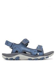 Merrell Sandały Maipo Explorer Aerosport J038037 Granatowy. Niebieskie sandały męskie Merrell, bez wzorów, z materiału, bez zapięcia. Za 309.99 zł.