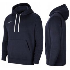 Bluza sportowa męska Nike Park 20 Fleece z kapturem. Czarne bluzy sportowe męskie Nike, m, bez wzorów, z kapturem. Za 202.00 zł.