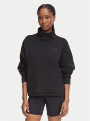 Under Armour Bluza Unstoppable 6013519 Czarny Relaxed Fit. Czarne bluzy damskie Under Armour, s, bez wzorów, z bawełny, bez ramiączek, bez kaptura. Za 399.99 zł.