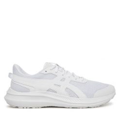 Buty do biegania Asics. Białe obuwie sportowe damskie Asics, bez wzorów, bez zapięcia, do biegania. Za 239.99 zł.