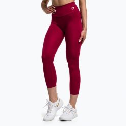 Legginsy treningowe damskie Gymshark Training Full Lenght. Białe legginsy damskie GYMSHARK, bez wzorów. Za 95.99 zł.